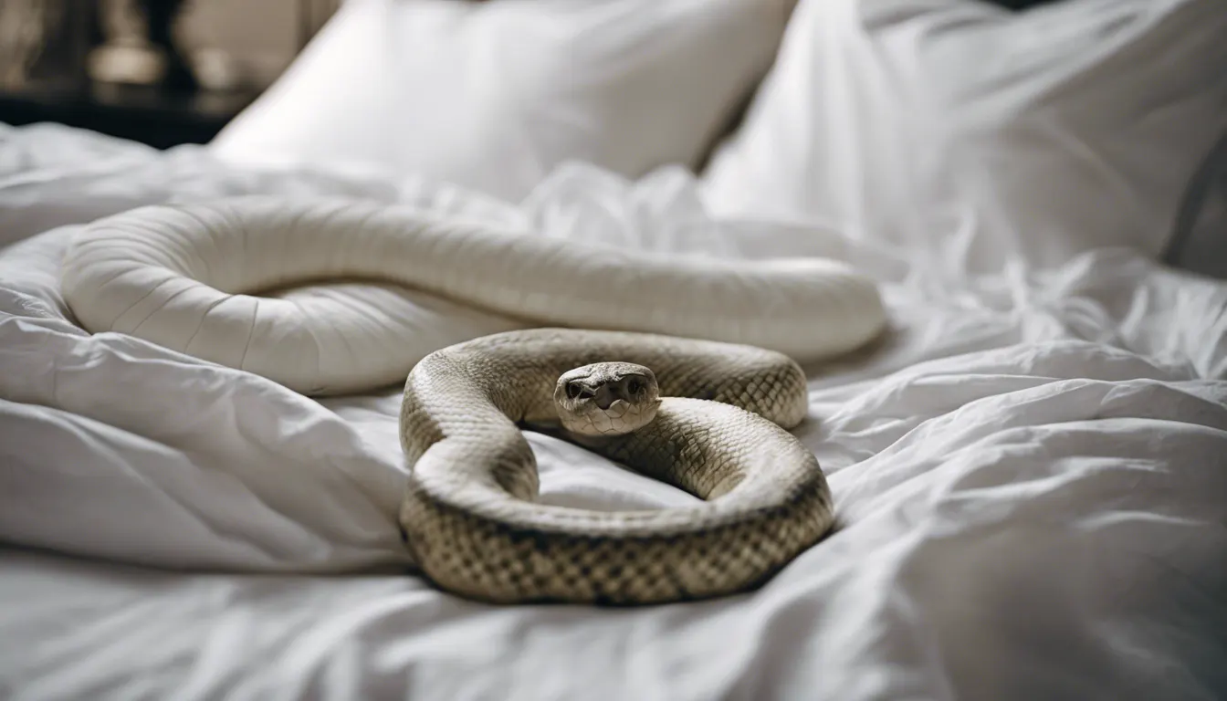 Dream symbol: dead snake: scenarios: Dream of dead snake in bed
