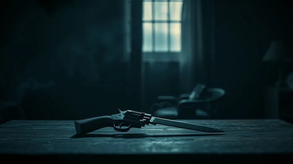 Dream symbol: guns and knife: symbolism: Reflections of Internal Struggles and Tensions