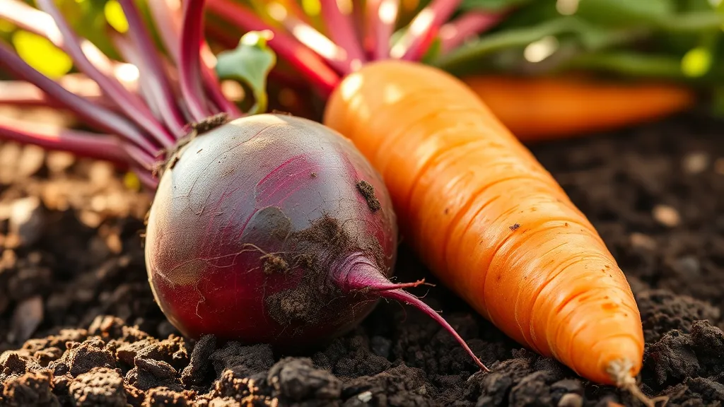 Dream symbol: raw beetroot and carrot: symbolism: Connections to Earthiness and Natural Simplicity