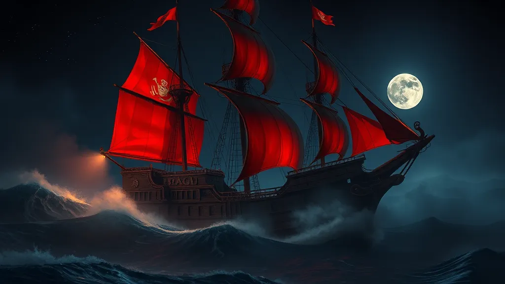 What Do Dreams About Red Pirate Ships Mean?