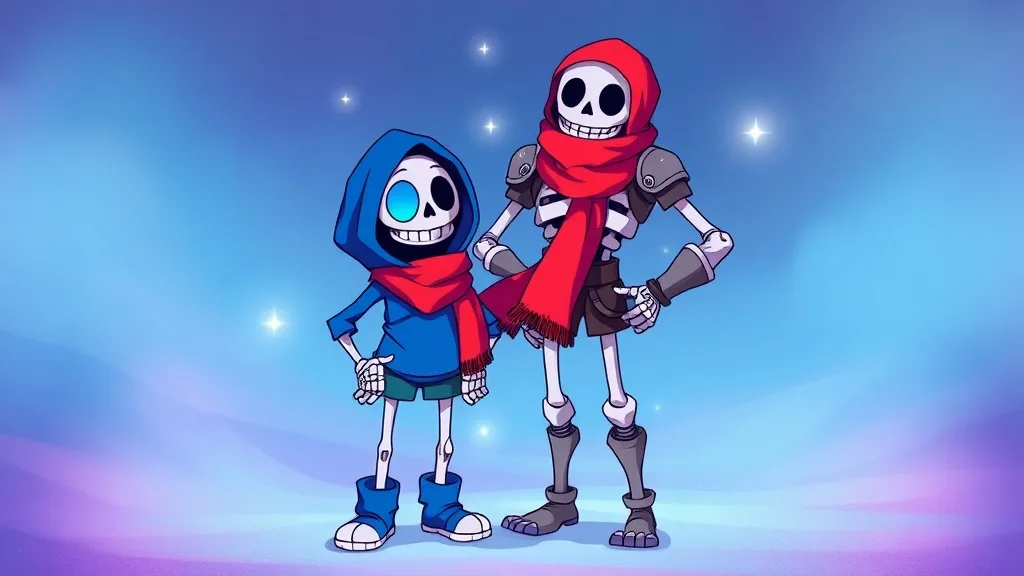 Dream symbol: sans and papyrus: intro
