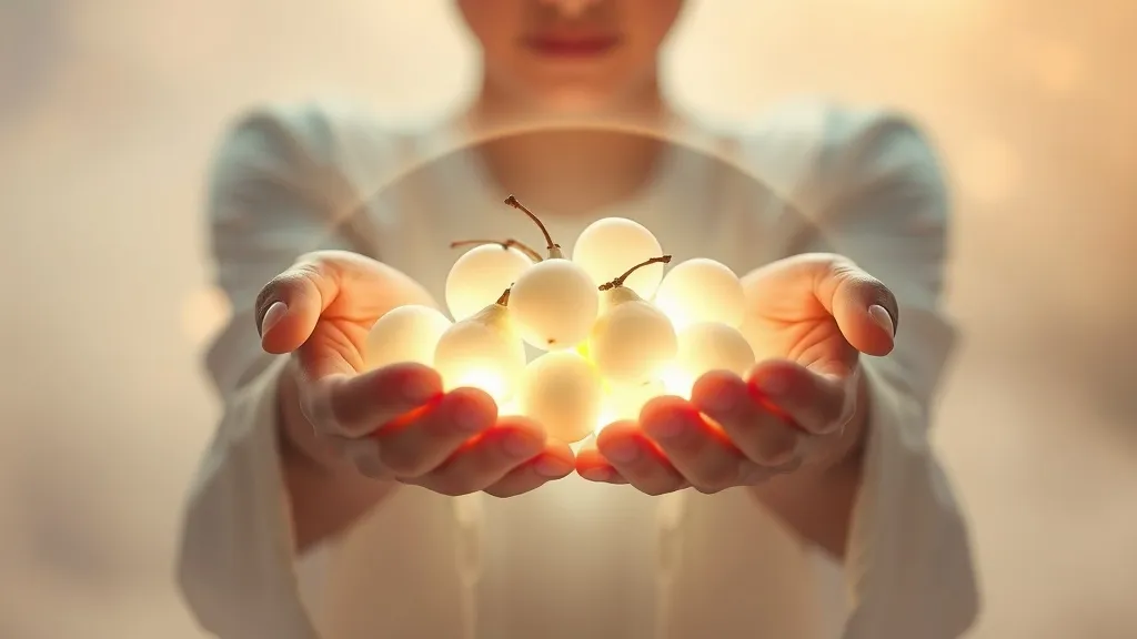 Dream symbol: white fruit: symbolism: Spiritual Nourishment and Guidance
