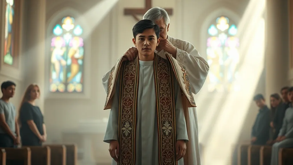 Dream symbol: priestly coat: scenarios: Dream of Receiving a Priestly Coat as a Gift