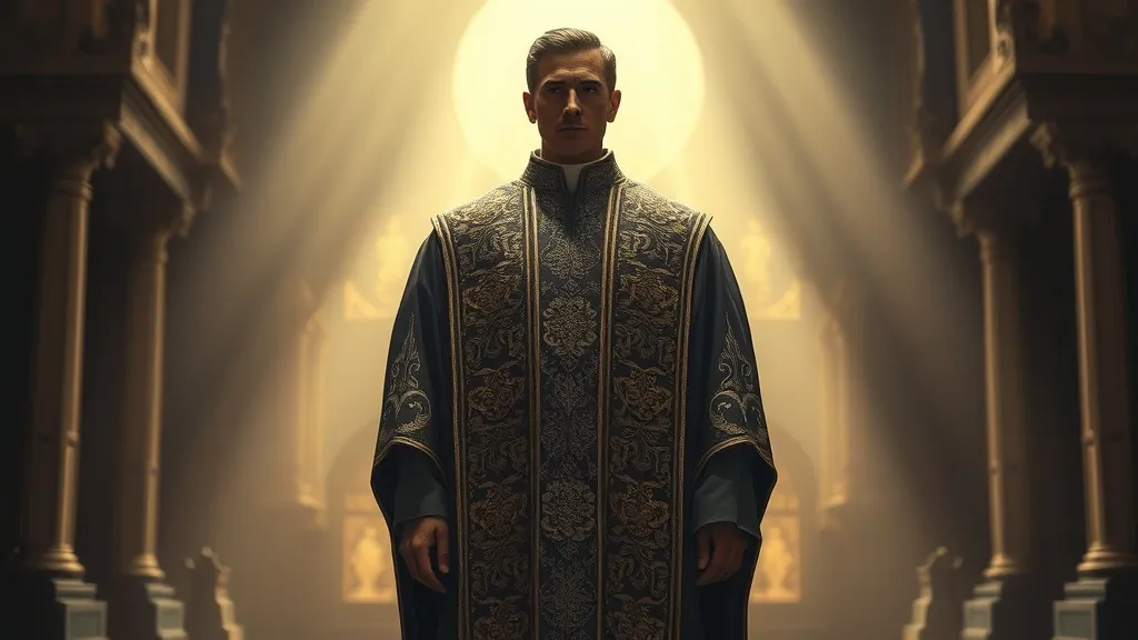Dream symbol: priestly coat: symbolism: Representation of Spiritual Authority and Leadership