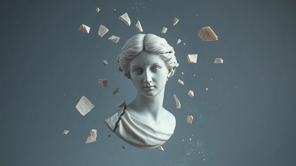 Dream symbol: woman statue: scenarios: Dream about a Woman Statue Shattering into Pieces