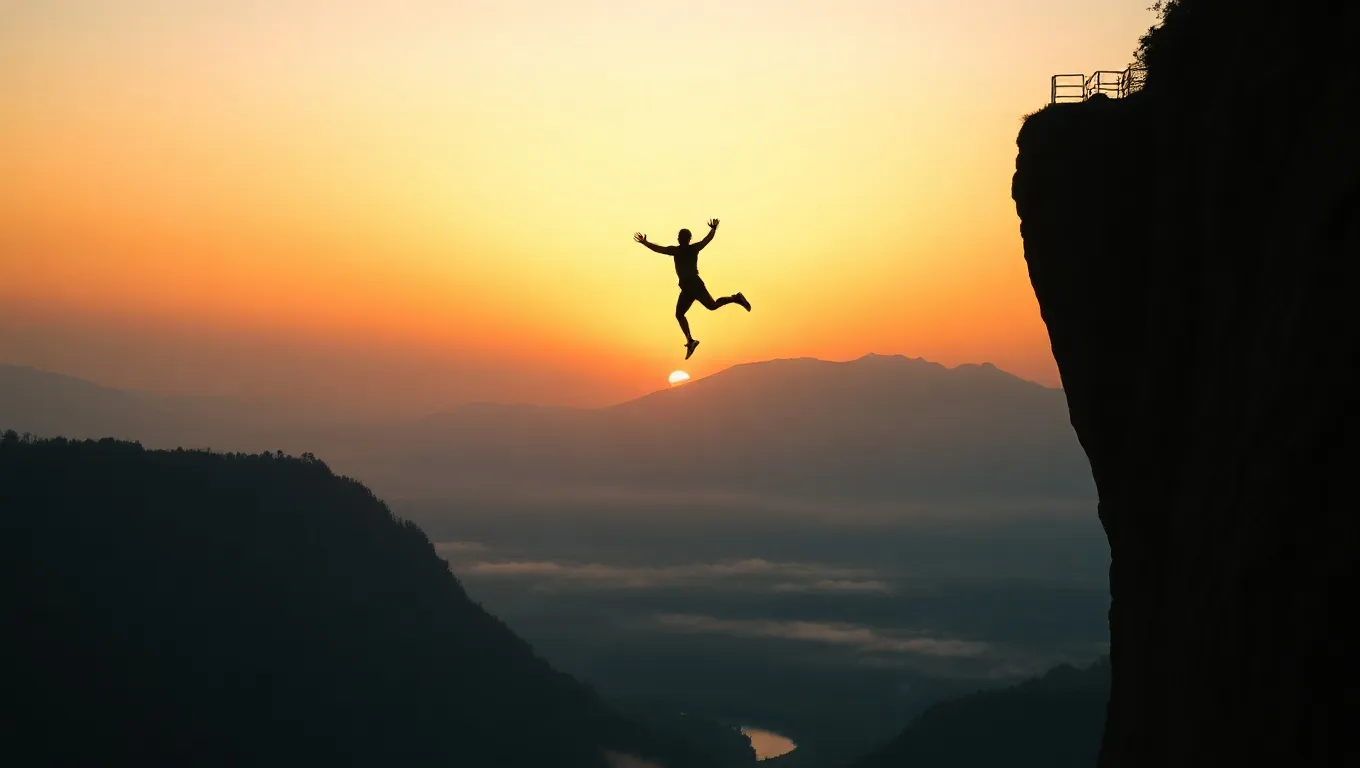 Dream symbol: jumping off: intro Dream symbol: jumping off: intro