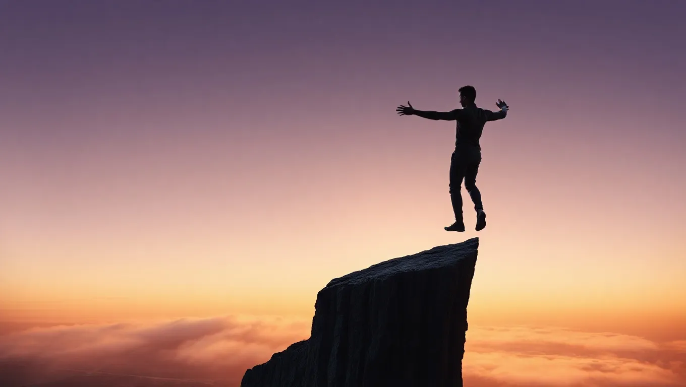 Dream symbol: jumping off: symbolism: Confronting Fear and Anxiety Dream symbol: jumping off: symbolism: Confronting Fear and Anxiety