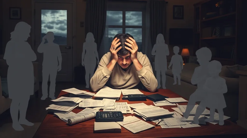 Dream symbol: payment to family: scenarios: Dream of Struggling to Pay Family Debts
