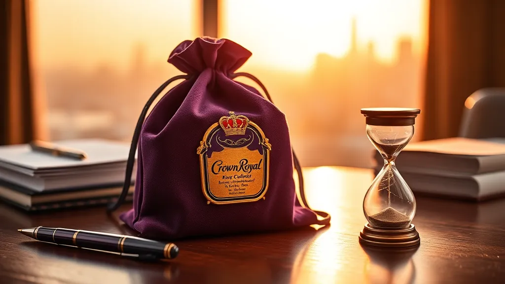 Dream symbol: crown royal bag: symbolism: Indicator of Ambition and Aspiration