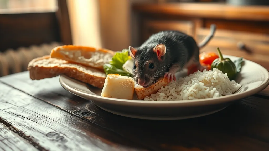 Dream symbol: vicious rat: scenarios: Dream about a Vicious Rat in Your Food