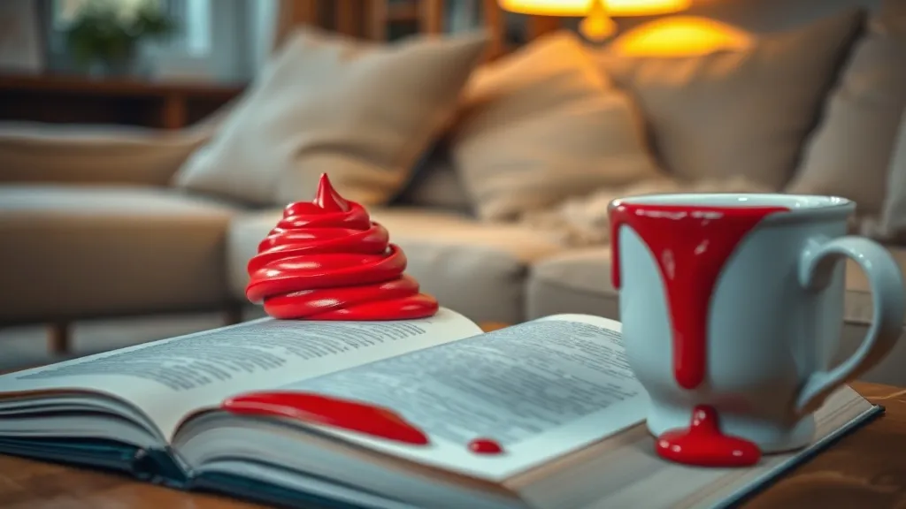 Dream symbol: red frosting: scenarios: Dream of Red Frosting in Unexpected Places