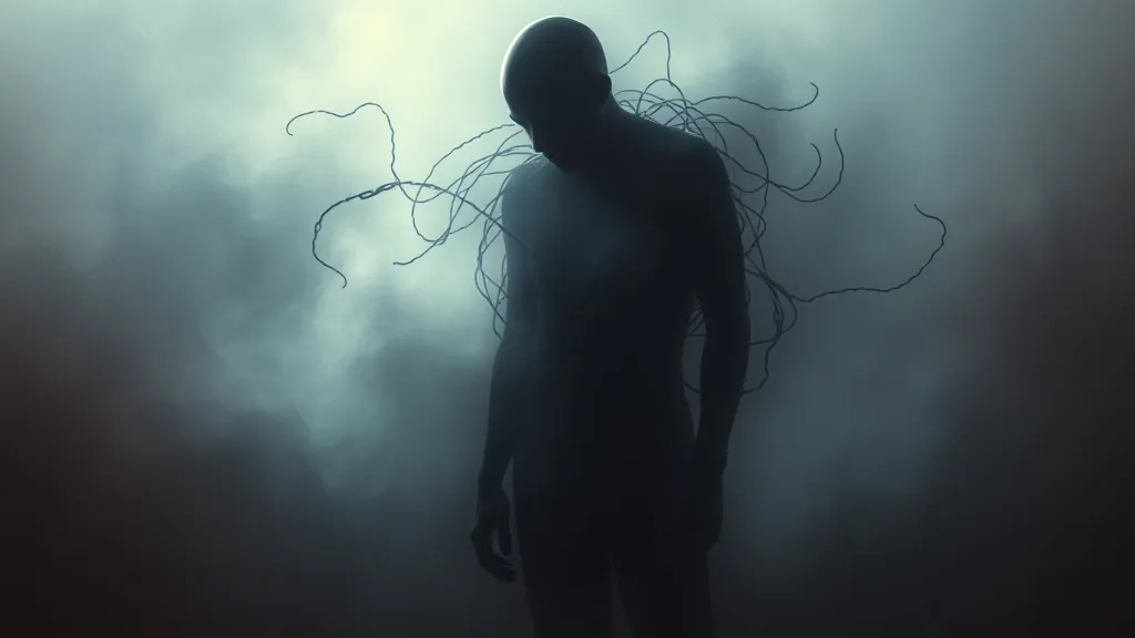 Dream symbol: the grudge figure: symbolism: Illustration of Spiritual or Energetic Blockages