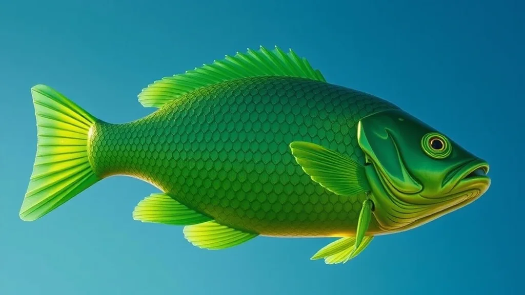 Dream symbol: green rubber fish: scenarios: Dream of a Giant Green Rubber Fish