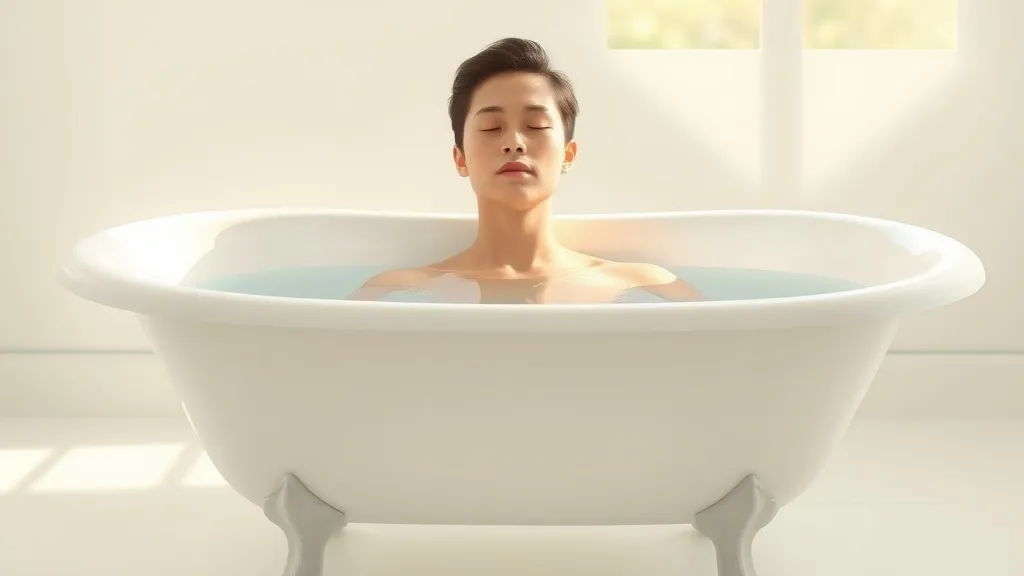 Dream symbol: white bathtub: scenarios: Dream of Taking a Long Bath in a White Bathtub