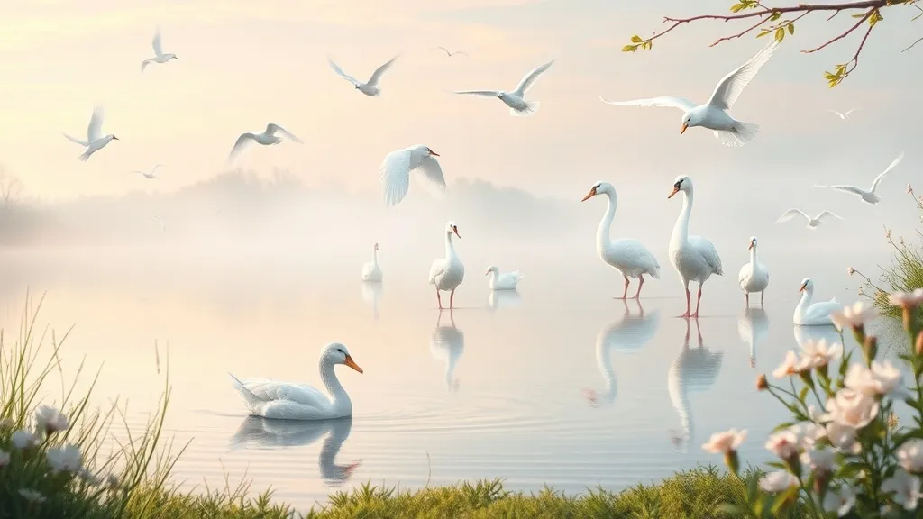 Dream symbol: white birds and duck: intro