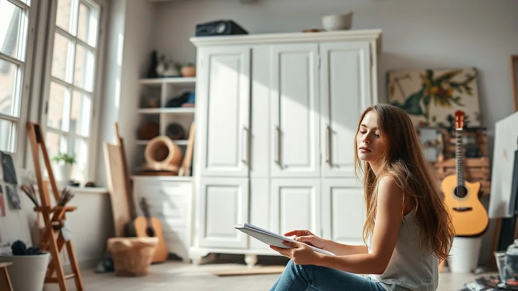Dream symbol: white cabinet: demographics: Artists and Creative Individuals