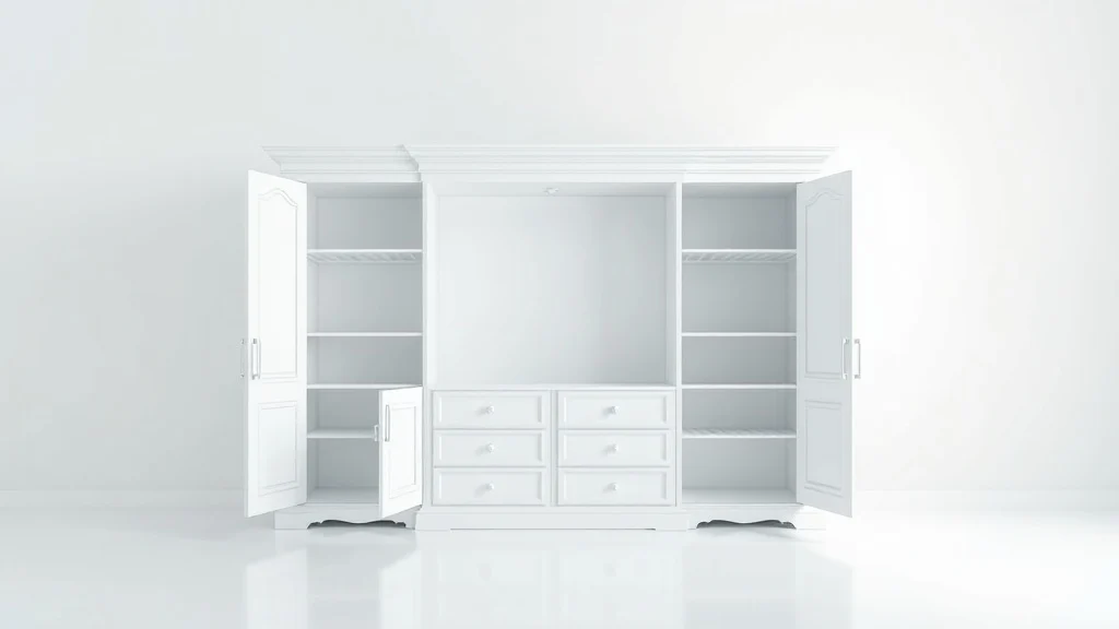 Dream symbol: white cabinet: scenarios: Dream of an empty white cabinet