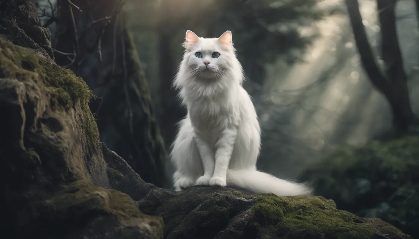 Dream symbol: white cat: symbolism: Magic and Mysticism