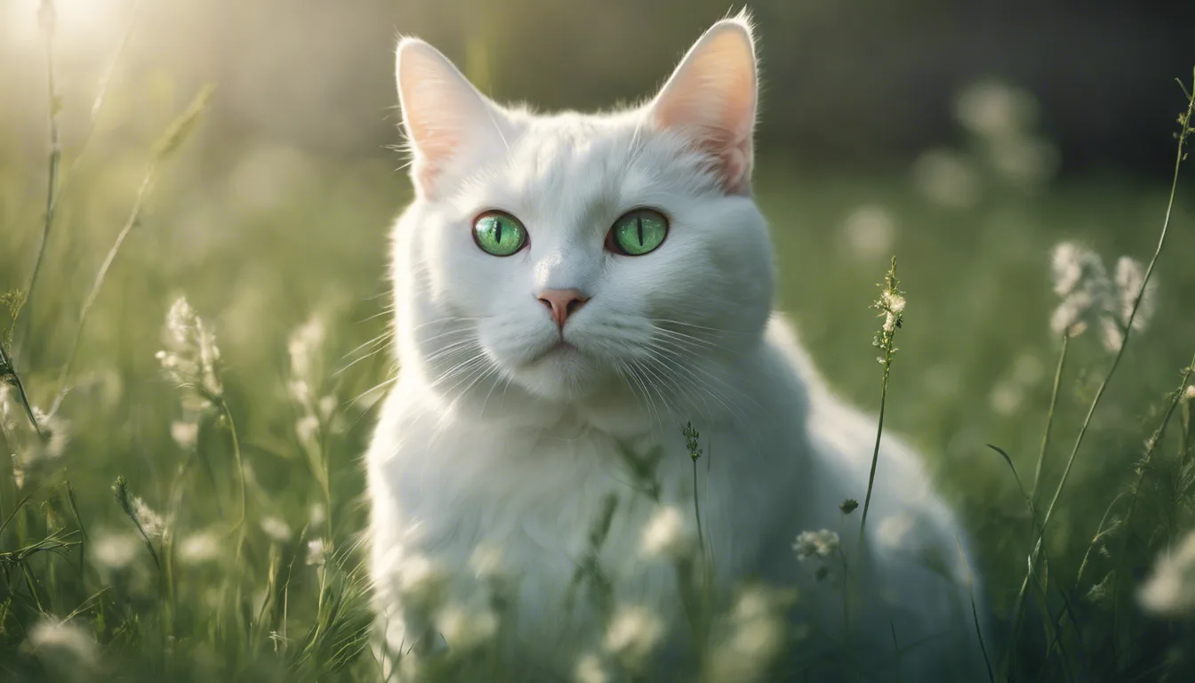 White Cat with Wide Eyes: A Dream Symbol