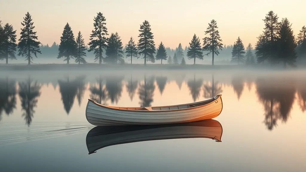 Dream symbol: white cedar canoe: symbolism: Symbol of Peaceful Passage and Transformation