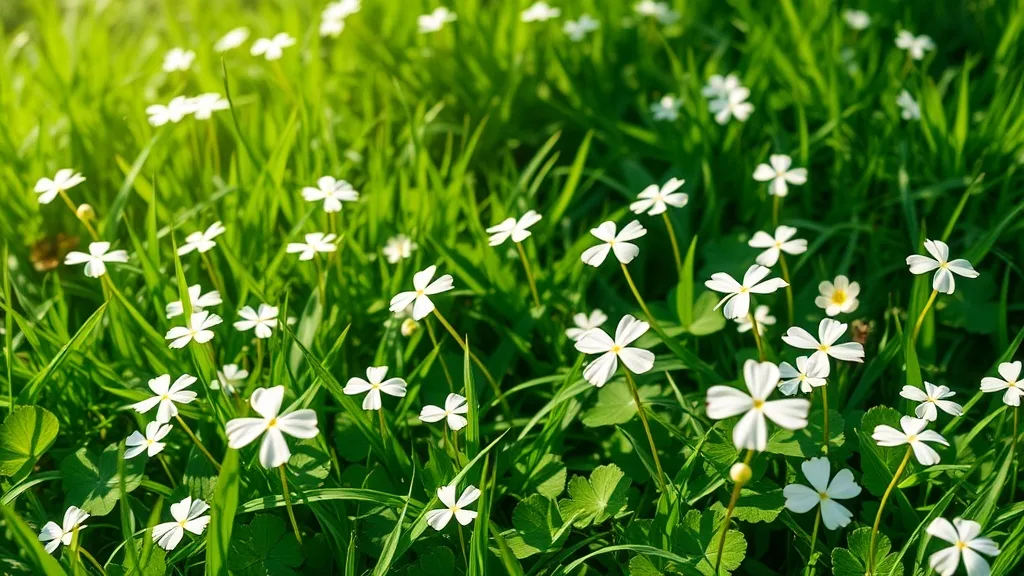 Dream symbol: white clover: symbolism: Hope and New Beginnings