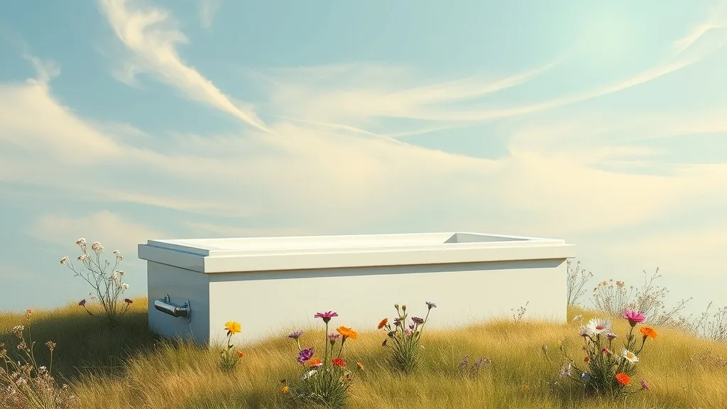 Dream symbol: white coffin: symbolism: Release from Burden or Pain