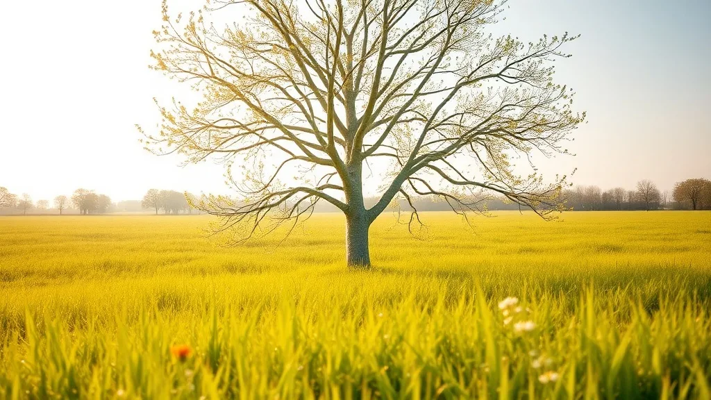 Dream symbol: white deciduous trees: symbolism: Emotional Sensitivity