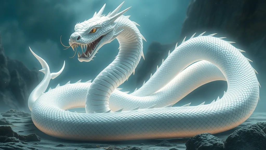 Dream symbol: white dragon snake: intro