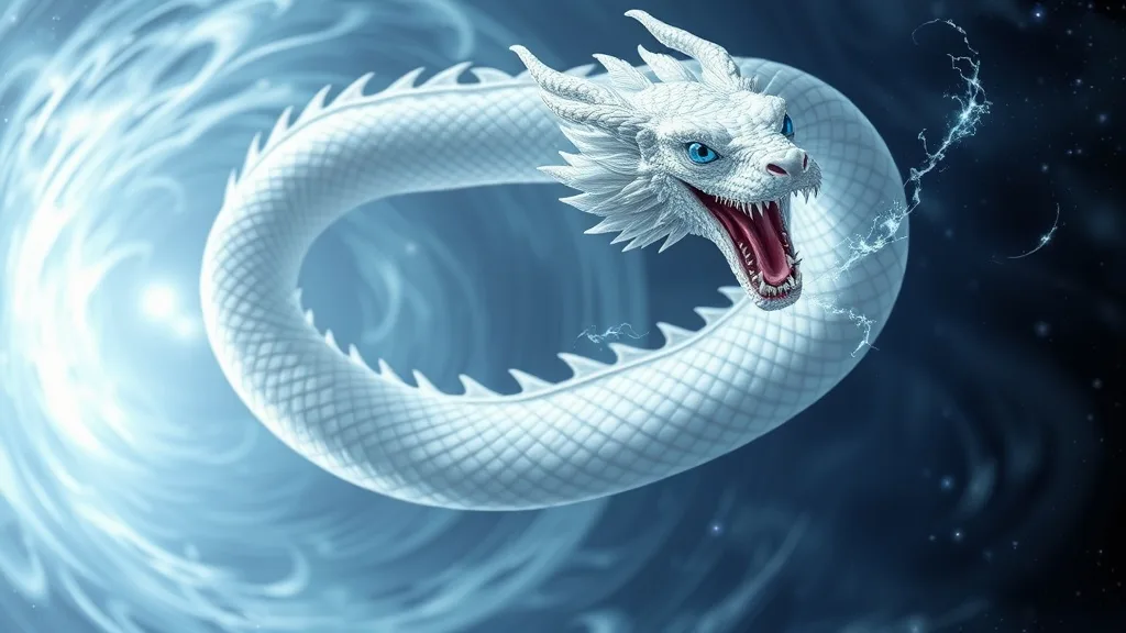 Dream symbol: white dragon snake: scenarios: Dream of a White Dragon Snake Talking