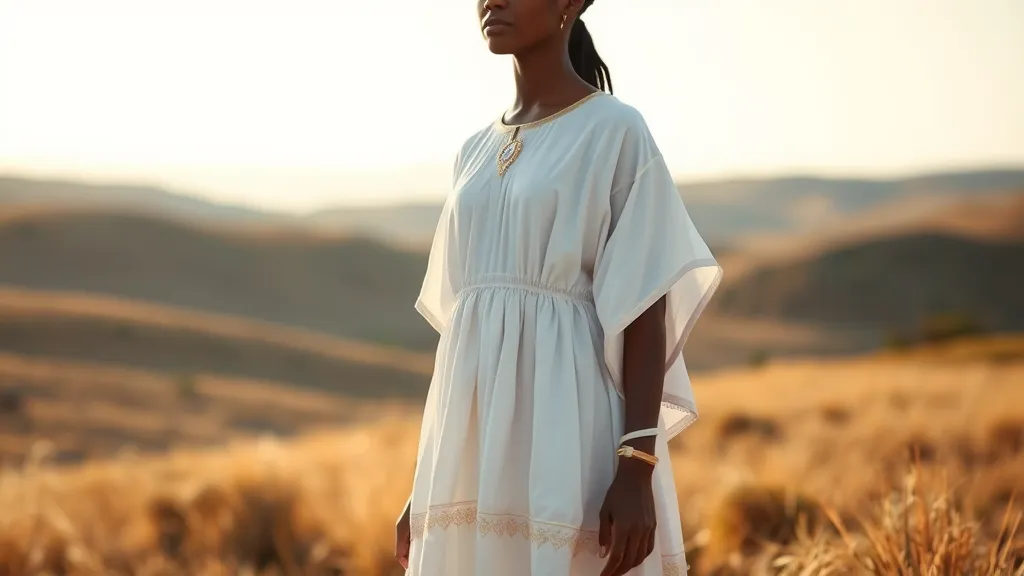 Dream symbol: white ethiopian traditional dress: scenarios: Dream of Seeing Someone in a White Ethiopian Traditional Dress