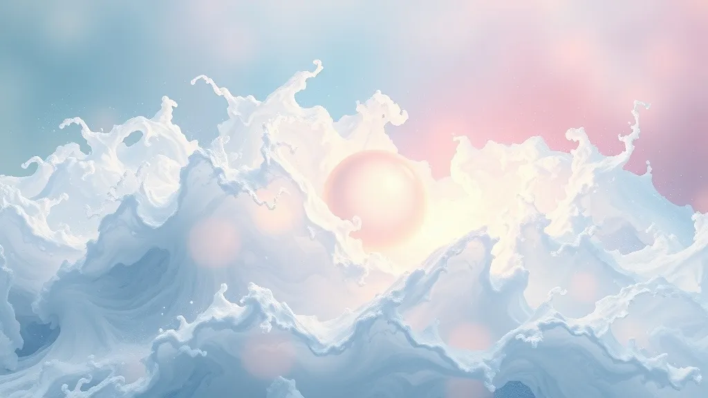 Dream symbol: white foam: symbolism: Creativity and Inspiration
