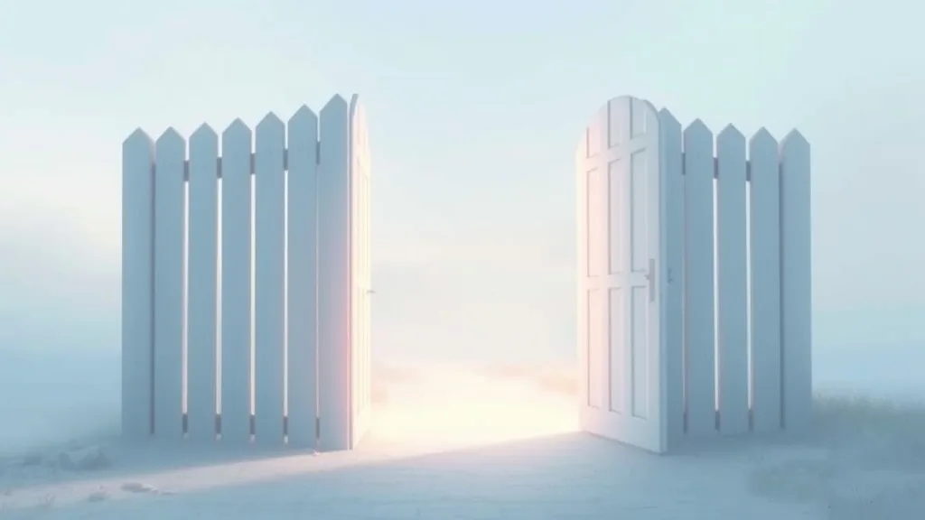 Dream symbol: white gate: intro