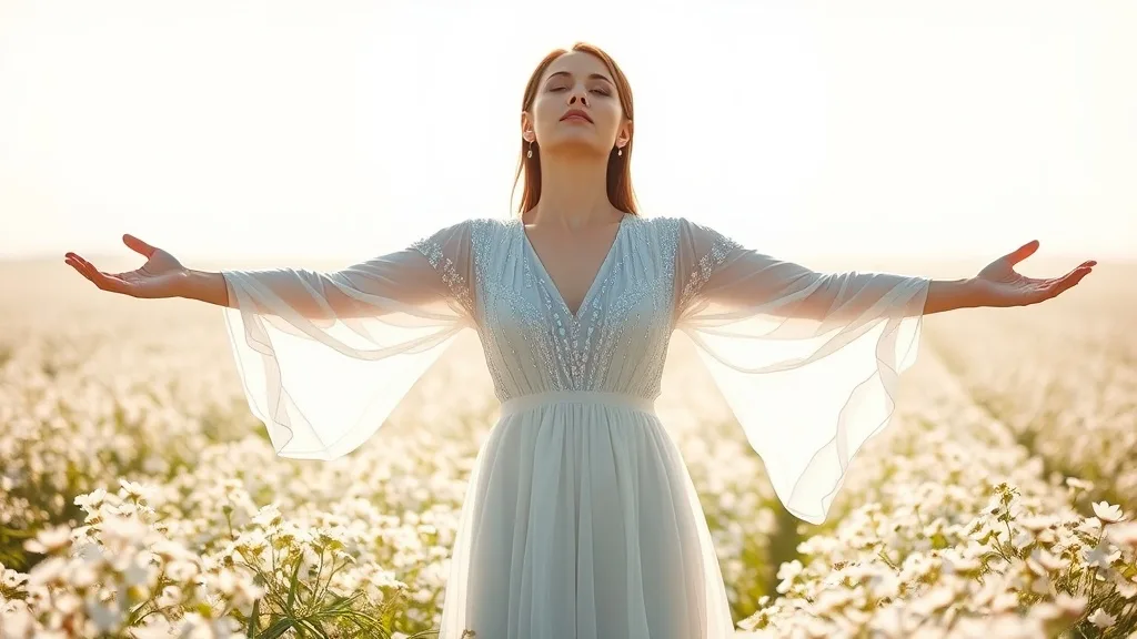 Dream symbol: white glitter clothes: demographics: Individuals Experiencing Transformation and Growth
