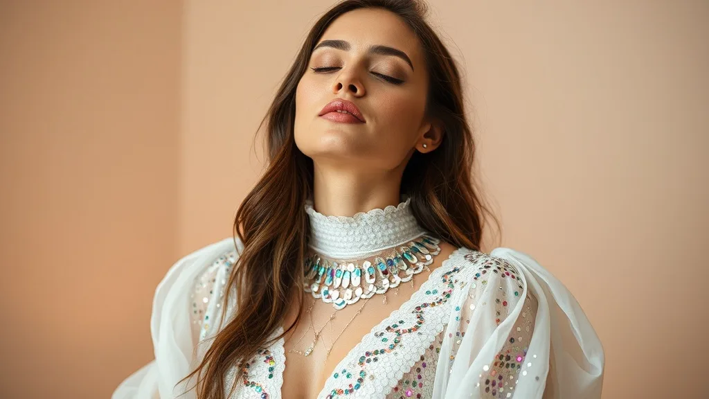Dream symbol: white glitter clothes: symbolism: Creativity and Self-Expression