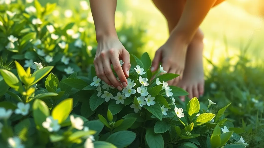Dream symbol: white and green flowers: scenarios: Dreaming of Finding White and Green Flowers