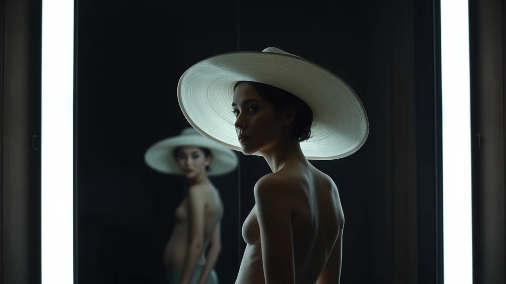 Dream symbol: white hat: scenarios: Dream of a White Hat in a Mirror