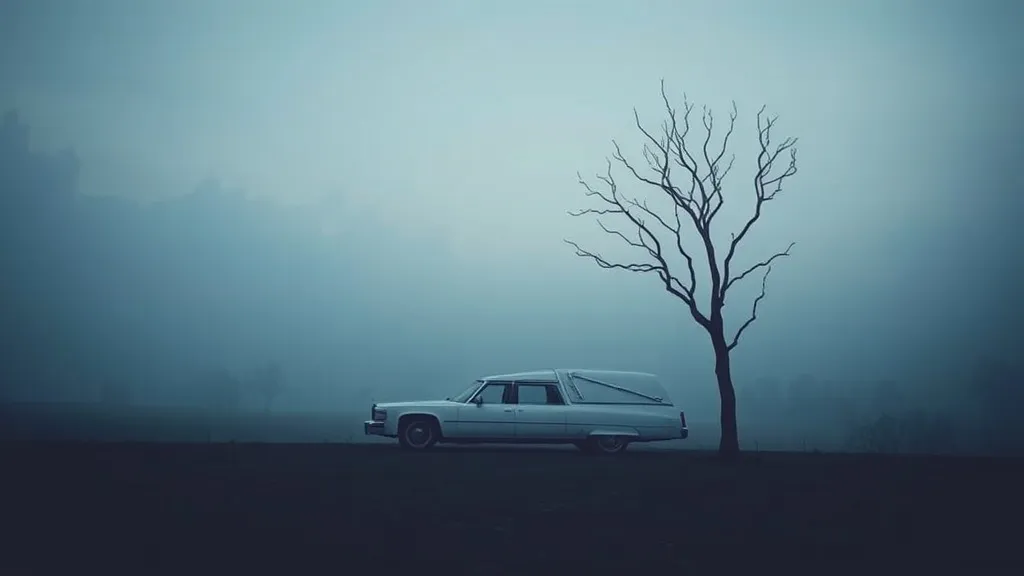 Dream symbol: white hearse: symbolism: Fear of Death and Mortality