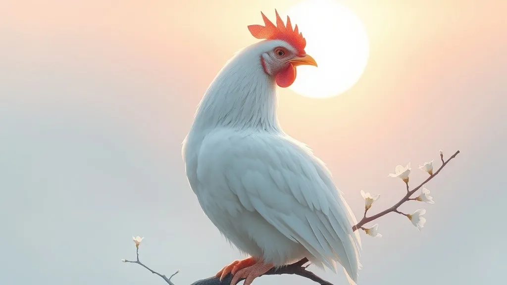 Dream symbol: white hen: symbolism: Spiritual Awakening and Guidance