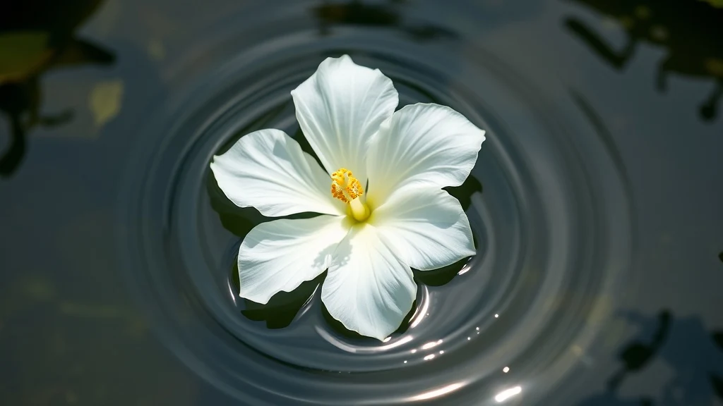 Dream symbol: white hibiscus flower: scenarios: Dream of a White Hibiscus Flower in a Dream
