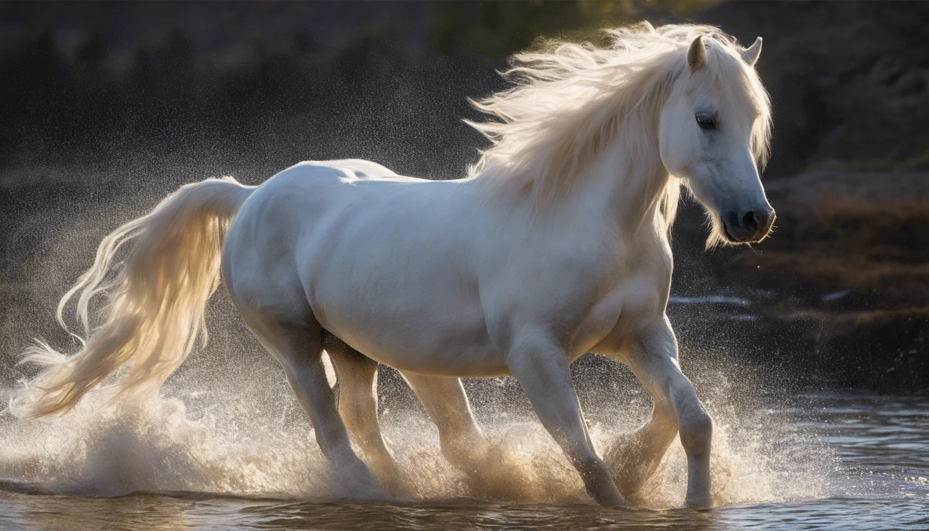 Dream symbol: white horse: scenarios: Dream of A White Horse And A Lion