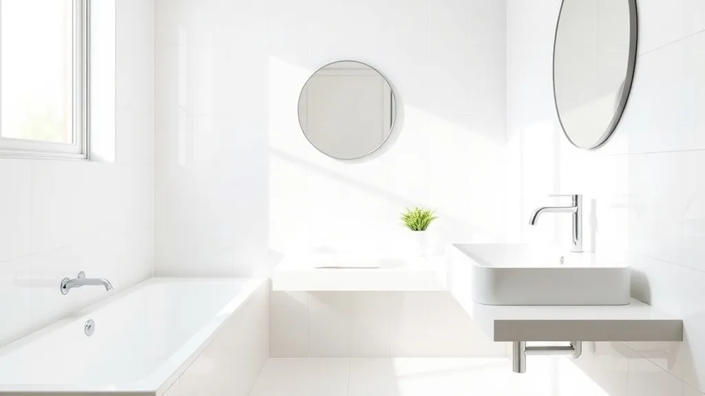 Dream symbol: white interior: scenarios: Dream about a White Bathroom