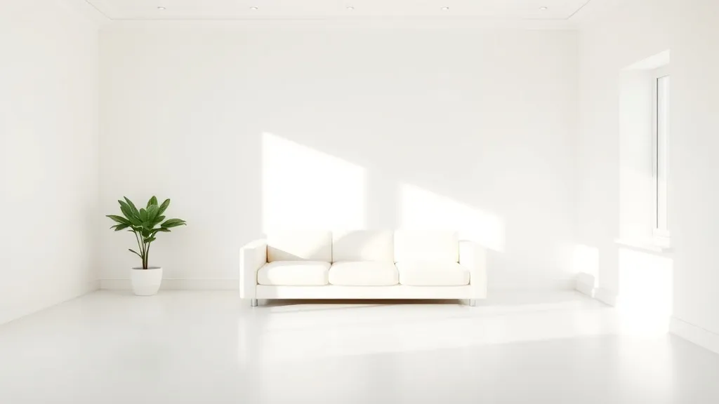 Dream symbol: white interior: symbolism: Emphasis on Need for Simplicity and Minimalism