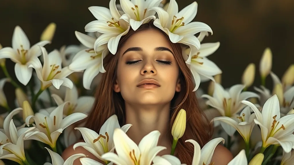 Dream symbol: white lilies: demographics: People Seeking Purity and Innocence