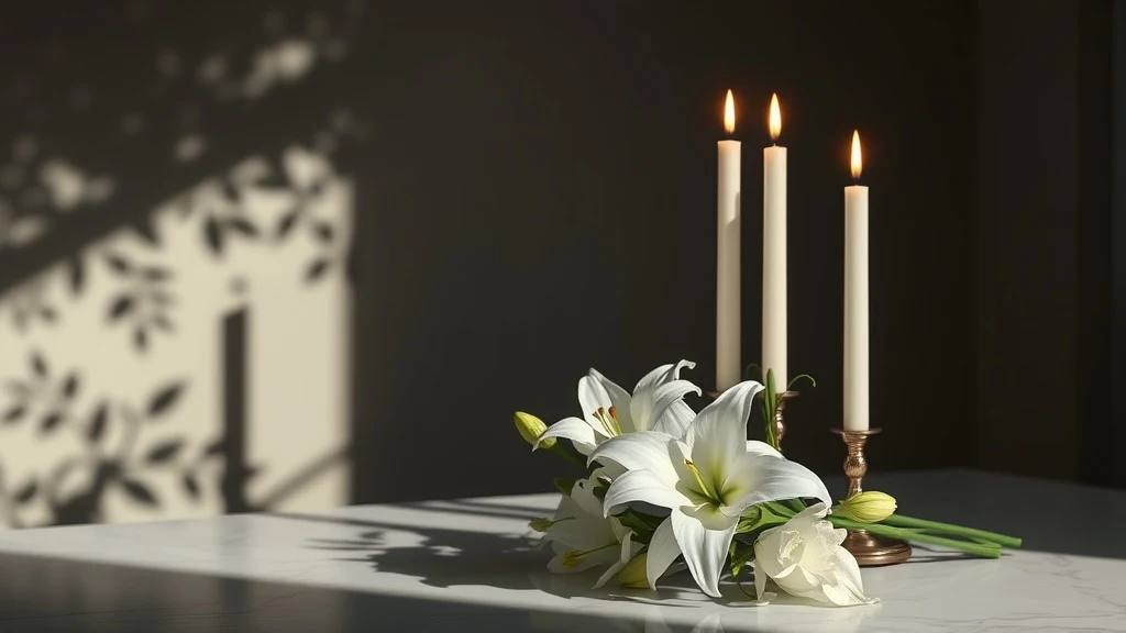 Dream symbol: white lilies: scenarios: Dream of White Lilies and Candles