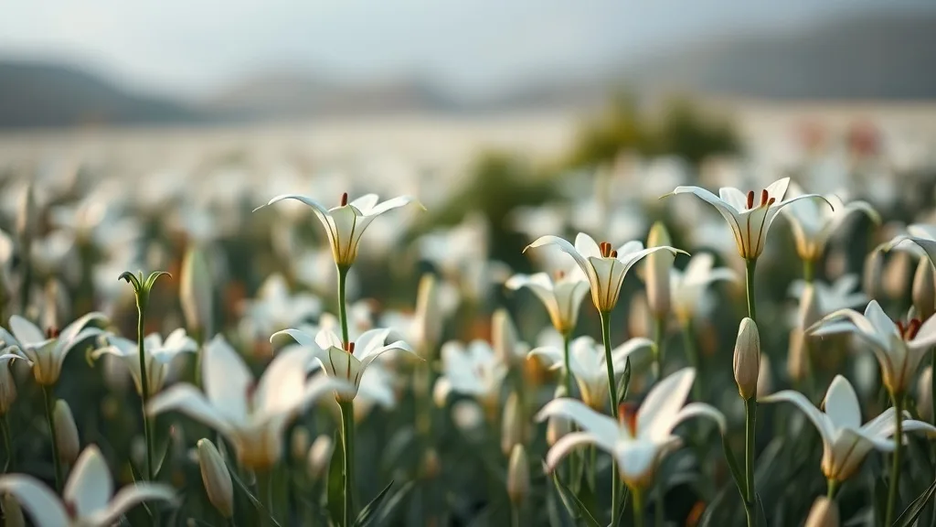 Dream symbol: white lilies: symbolism: Spirituality and Ascension