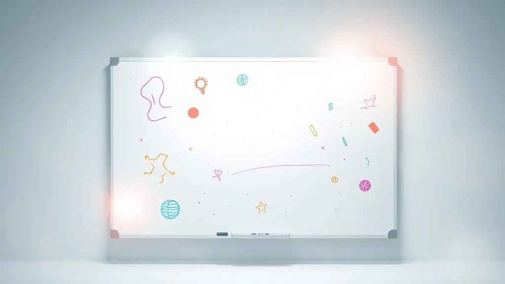 Dream symbol: white marker board: symbolism: Ideas and Plans Taking Shape
