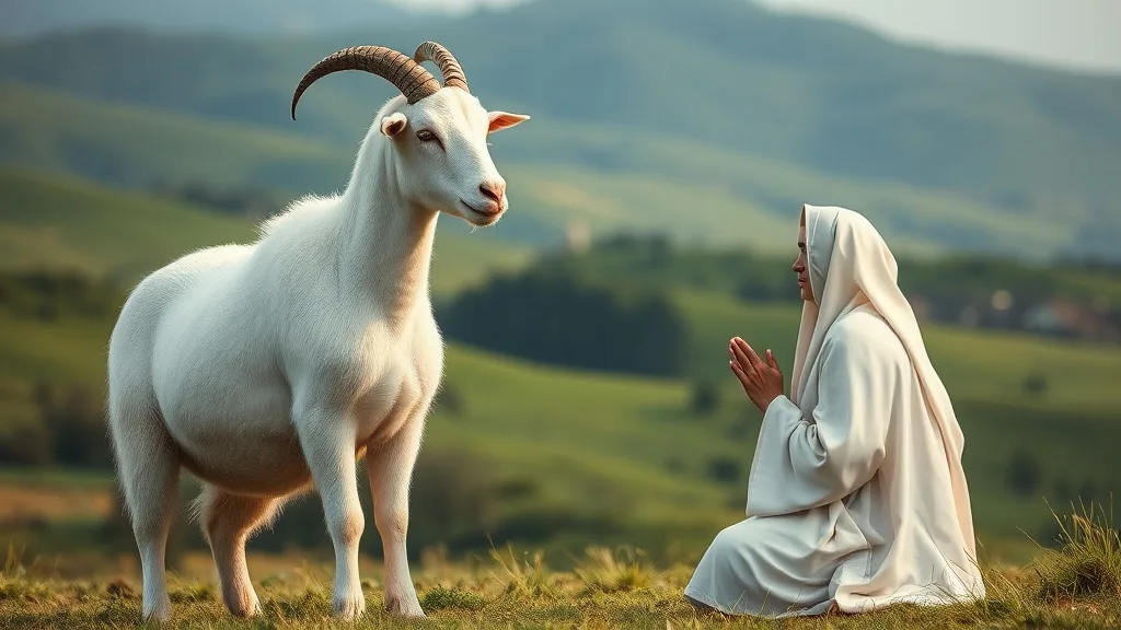 Dream symbol: white mother goat: scenarios: Dream of Talking to a White Mother Goat