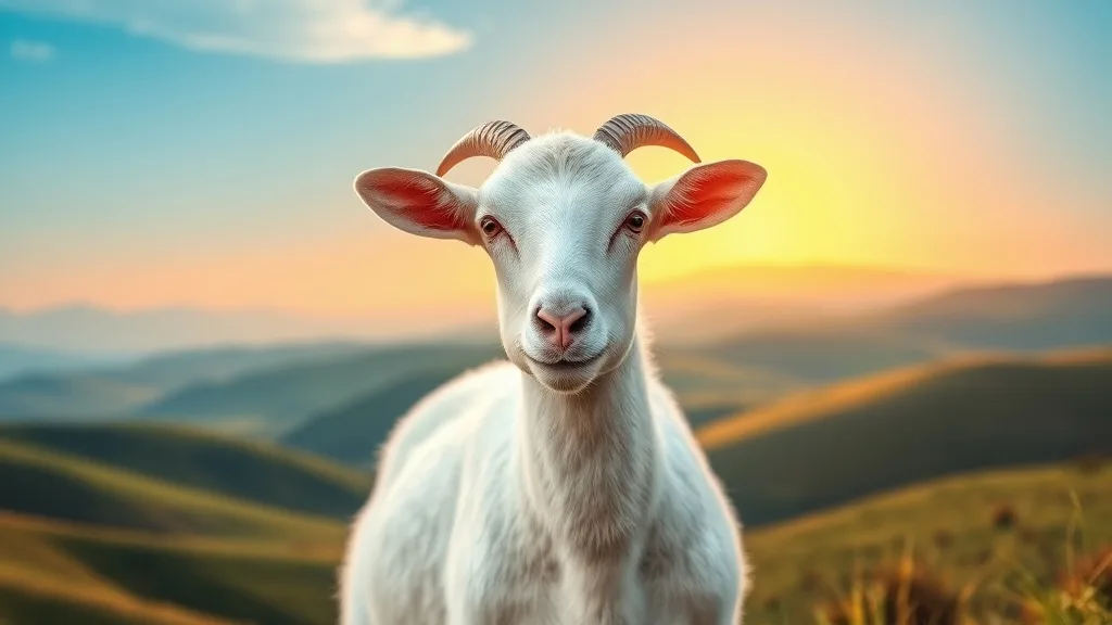 Dream symbol: white mother goat: symbolism: New Beginnings