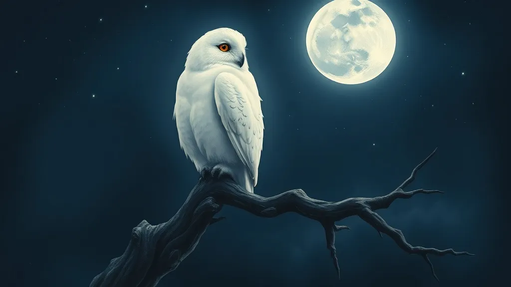 Dream symbol: white owl: symbolism: Inner Guidance and Trusting Your Instincts