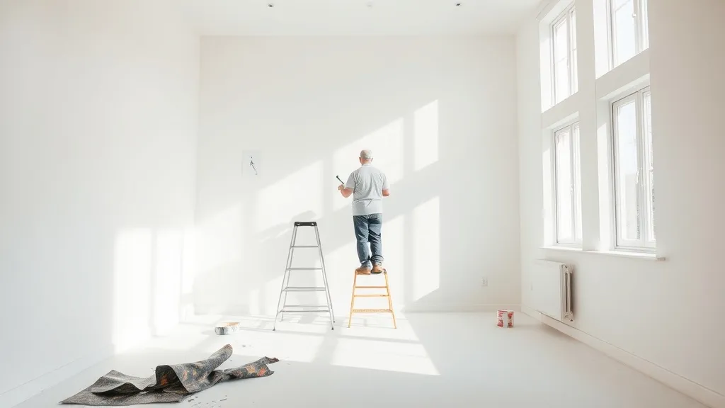 Dream symbol: white paint: scenarios: Dream about Painting a Room White